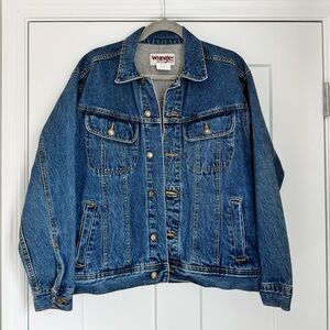 Vintage / 90s label Wrangler Rugged Wear men’s denim jacket